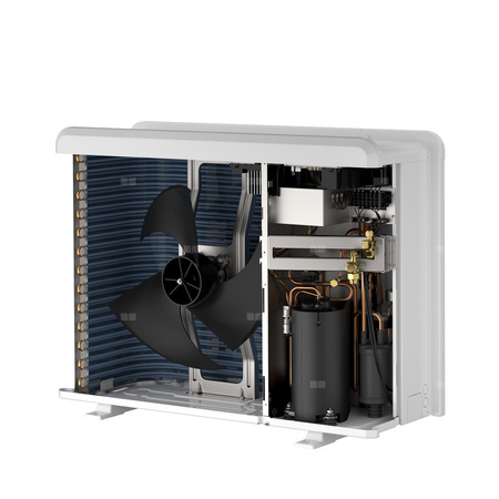 Pakiet - Pompa ciepła powietrze-woda split ARISTON NIMBUS COMPACT S NET R32 3.5 kW 230 V + Moduł naścienny SENSYS HD + Moduł komunikacji internetowej (aplikacja Ariston Net)