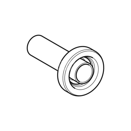 Zestaw zaślepek Geberit (2 szt.): Chrom matowy