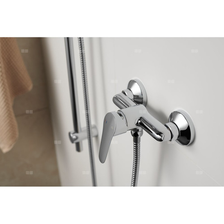 Bateria SPARC natryskowa, ścienna, chrom