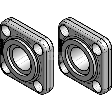 Flange Set 1 1/4 in weld