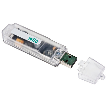 Akcesorium elektryczne do pomp WILO - Akcesoria Wilo-IR-Stick pamięć USB do bezprzewodowej wymiany danych do wszystkich pomp Wilo dysponujących złączem na podczerwień, możliwość zastosowania w każdym laptopie wyposażonym w port USB.