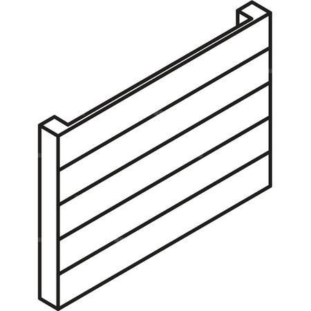 Grzejnik płytowy typ 10 KERMI V-HHV wym. 1330 x 1600 mm, kolor biały, moc 2062 W