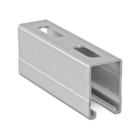 Szyna montażowa NICZUK SZMO, gr. 2.5 mm, dł. 3000 mm, stal nierdzewna (ocynk galwaniczny)