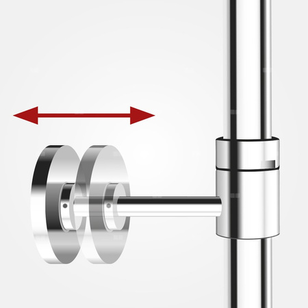 Deszczownia z natryskiem i baterią wannową ALGEO