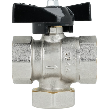 Zawór kulowy z filtrem siatkowym i magnesem BFV, GW G3/4''