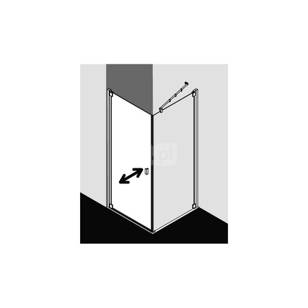 Kermi Drzwi wah. Raya 1KL 0900x 2000 870-900 SIMG ESG Clean