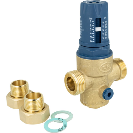 Reduktor ciśnienia wody BPR 422 z siatką filtracyjną, półśrubunki R3/4'', 1 ÷ 6 bar