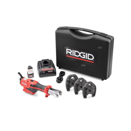 Zaciskarka RIDGID RP 115 (bateria litowo-jonowa) 12-32/12-28mm 12V + walizka + ładowarka + dodatkowy akumulator + szczęki U16-20-25