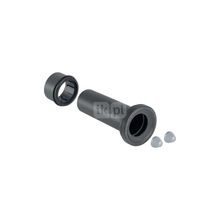 Kielich przejściowy GEBERIT HDPE, PE / polietylen, 110 mm, DN 100 x 90 mm x DN 90 (króciec x mufa wciskowa) z uszczelką