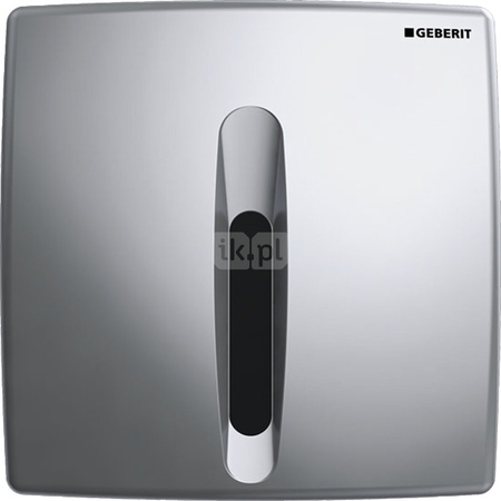 Elektroniczny zawór spłukujący Geberit do pisuaru, Basic, zasilanie bateryjne, chrom-mat