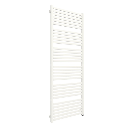 Grzejnik elektryczny TERMA MARLIN ONE 630 x 1680 mm, kolor biały drogowy RAL9016, moc 1000 W, podłączenie E8, kabel spiralny z wtyczką 2,5m biały