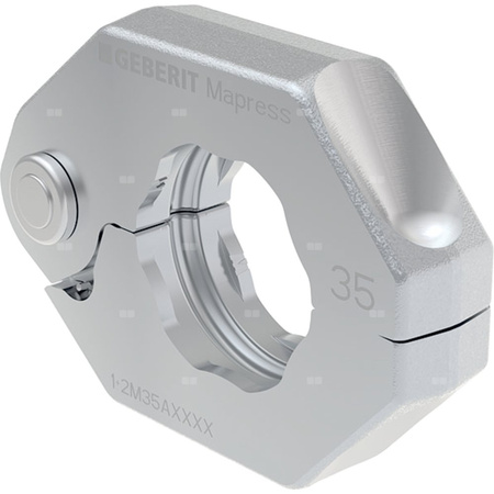 Obrotowy pierścień zaciskowy Geberit Mapress [1] / [2] d28