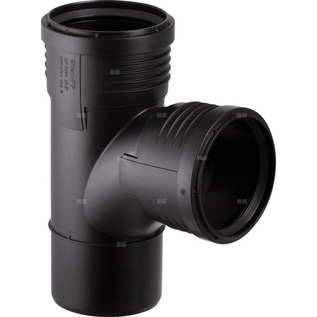 Trójnik GEBERIT Silent-PP 90' polipropylen 110 mm (zw x mw x mw)