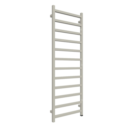 Grzejnik elektryczny TERMA SIMPLE ONE 500 x 1440 mm, kolor szary jedwabisty RAL7044, moc 600 W, podłączenie E8, kabel spiralny z wtyczką 2,5m biały