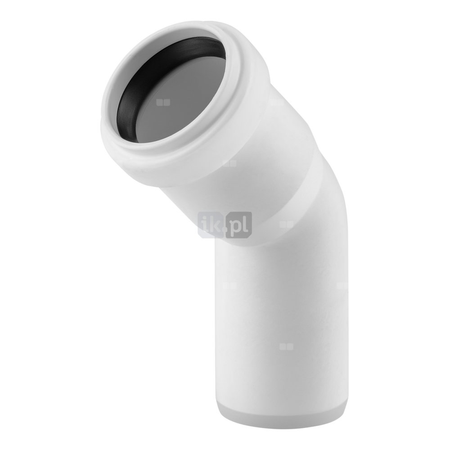 Kolano 88.5' MAGNAPLAST HT PLUS HTB, PP (biały), DN 32 (wz x ww), do kanalizacji