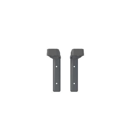 Zestaw uchwytów WING II 100 RAL 7016