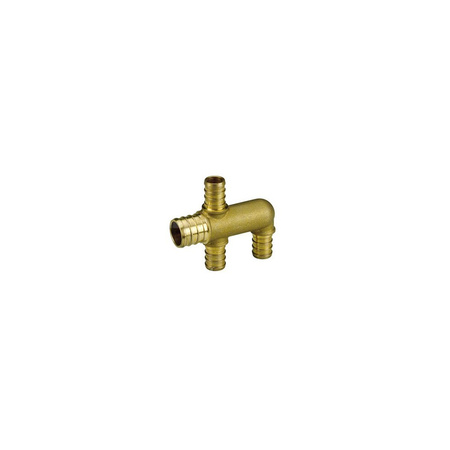 MINI ROZDZIELACZ KOŃCOWY "3" SYSTEMU GIACOQEST DLA RUR PEX 3/4"(1)x 1/2"(3)