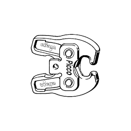 Szczęka przegubowa (wkładka) VIEGA 24961 V fi 12 - 35 mm do złączek zaprasowywanych