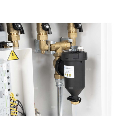 Moduł hydrauliczny do pomp ciepła AMB 760, z grzałką przepływową 6 kW, zaworem przełączającym USV, separatorem zanieczyszczeń ADS 160, przyłącza G1''