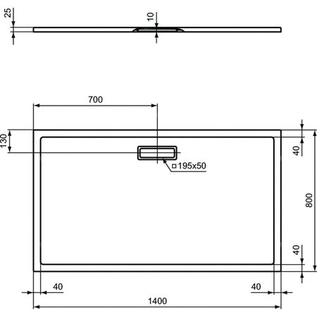 ULTRAFLAT NEW BRODZIK 140X80 PROS.