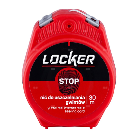 Nić do uszczelniania gwintów locker 30 mb
