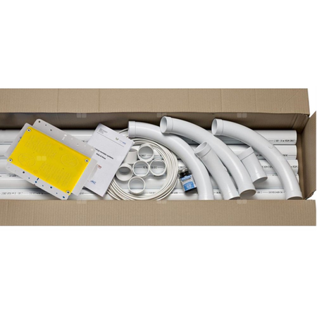 Pakiet instalacyjny Retraflex do węża ssącego o dł. 15,2 m rękojeści z nadajnikiem