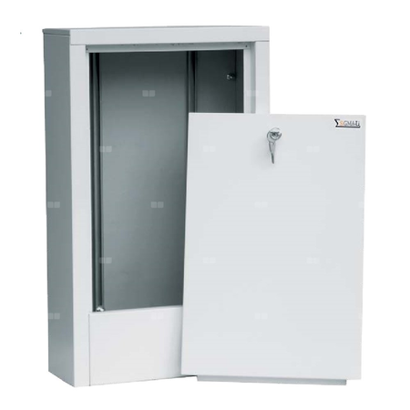 Szafka nadtynkowa - 8 obwodów