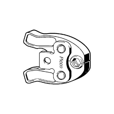 Szczęka zaciskowa (wkładka) VIEGA 24849 V fi 35 - 35 mm do złączek zaprasowywanych