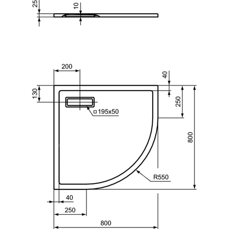 ULTRAFLAT NEW BRODZIK 80X80 KWAD. SILK