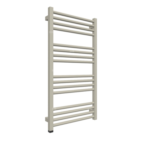 Grzejnik elektryczny TERMA FIONA ONE 480 x 900 mm, kolor kalifornijski beż, moc 400 W, podłączenie E1, kabel spiralny z wtyczką