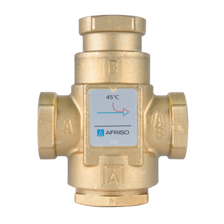 Zawór bezpieczeństwa AFRISO ATV 333 mosiądz GW x GW 1''