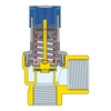 Zawór bezpieczeństwa. Przyłącza z gwintem wewnętrznym 3/4" x 1" 4 bar