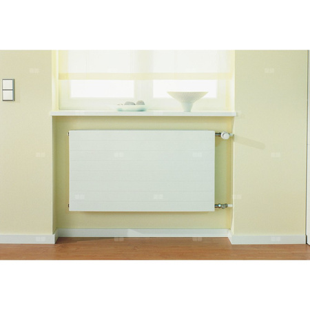 Grzejnik płytowy typ 22 KERMI HHN, z osłonami wym. 840 x 2600 mm, kolor biały, moc 5218 W