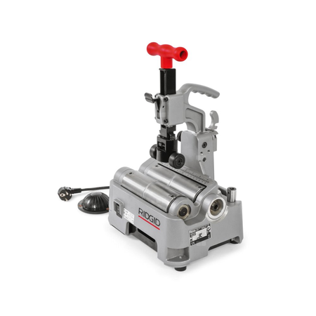 Maszyna PC 116 do cięcia rur 1/2" - 4 1/2" (12- 116 mm) z pedałem nożnym i kółkami tnącymi do rur metalowych i plastikowych