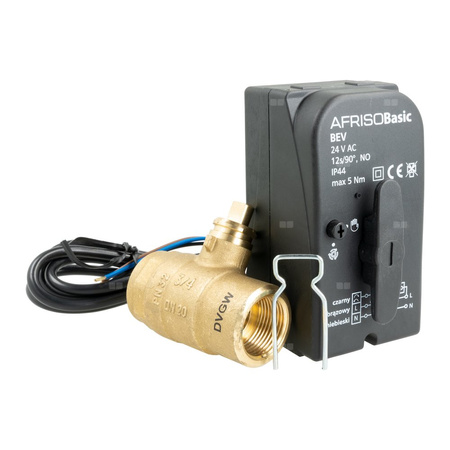 Zawór wodny AFRISO BEV 24 V AC GW 3/4'' x GW 3/4''