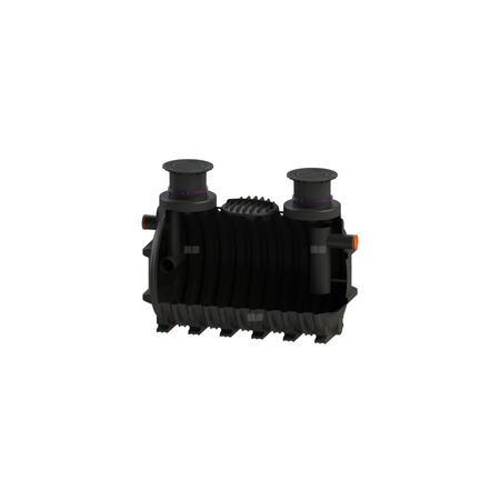 Separator tłuszczu EasyClean ground Standard (T:765-1260mm), NS 30, do zabudowy w ziemi, właz kl. D, z funkcją Lock&Lift