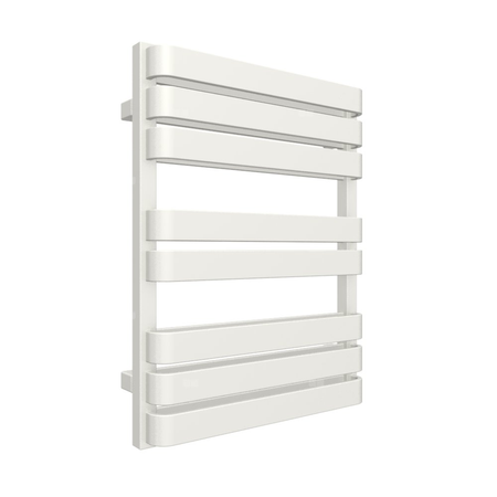 Grzejnik elektryczny TERMA Warp T BOLD 500 x 655 mm, kolor biały drogowy RAL9016, moc 400 W, podłączenie E1, kabel spiralny z wtyczką