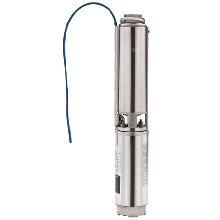 Pompa głębinowa 1-fazowa WILO Sub TWU 4-0207-C EM częstotliwość 50 Hz, moc 0.37 kW 3.35 A, prędkość obrotowa 2855 obr/min