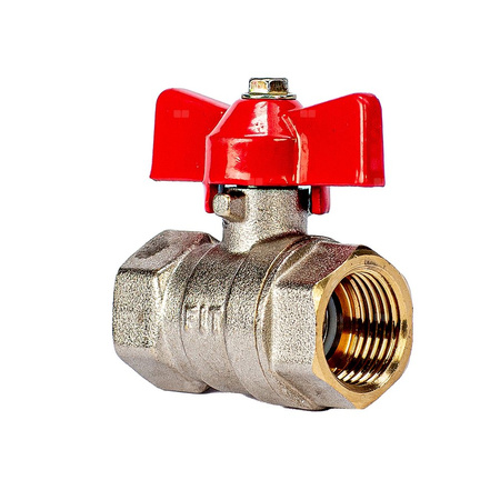 Zawór kulowy wodny motylek 1/2'' STRONG