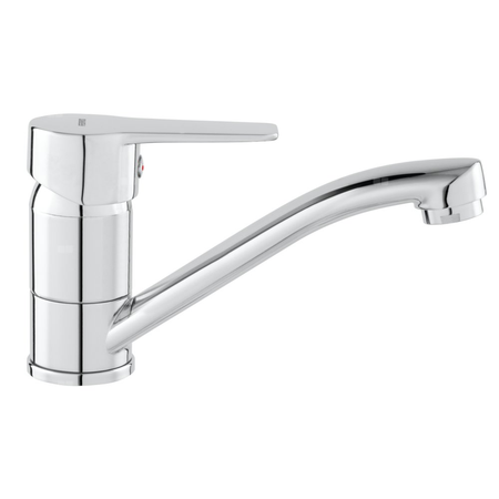 RITTO bateria umywalkowa stojąca obrotowa wylewka, chrom