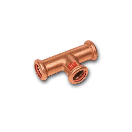 Trójnik SANHA Press Solar miedź 28 mm x 18 mm x 28 mm (zw x zw x zw)