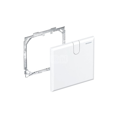 Pokrywa Geberit do króćca węża podłączeniowego, do płytek przykrywających do podtynkowej skrzynki funkcyjnej