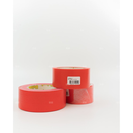 Taśma tekstylna (szpula) UNIPAK DUCT 50000 mm x 48 mm x 0.17 mm, kolor czerwony do uszczelniania