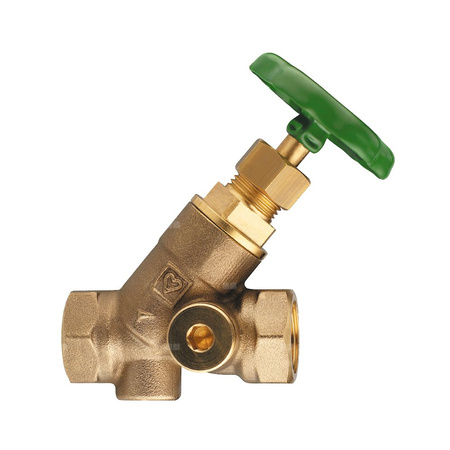 Zawór odcinający HERZ STRÖMAX-AW mosiądz DN 10 GW, max. 80'C, max. 10 bar