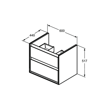 C.AIR SZAFKA 60X44 GLG&MWH