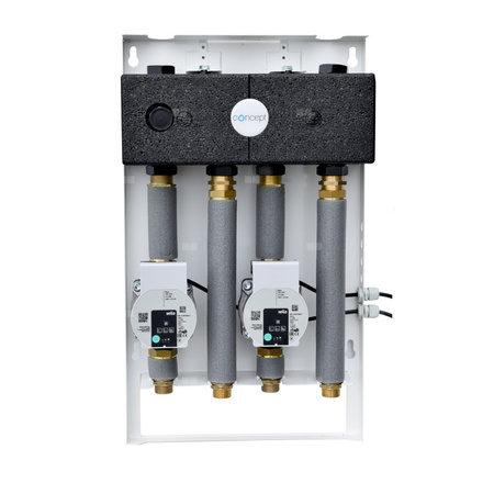 Zestaw Concept by Womix MIX-BOX 4 - z dwoma grupami GP MIX BOX 20 z pompami WILO Yonos Para 15/6