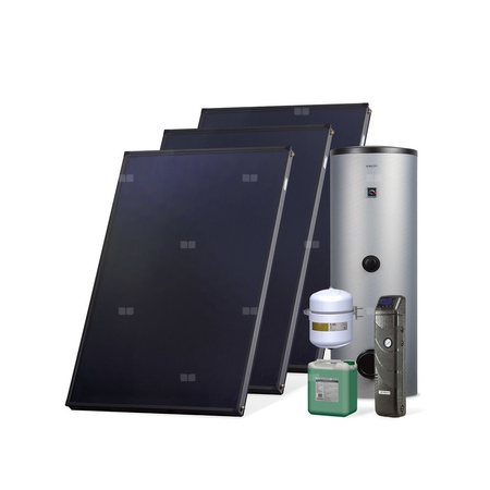 Zestaw solarny Komfort Max HX400-3KS2600.W232