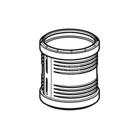 Uszczelka Geberit Silent-PP wargowa symetryczna EPDM d40