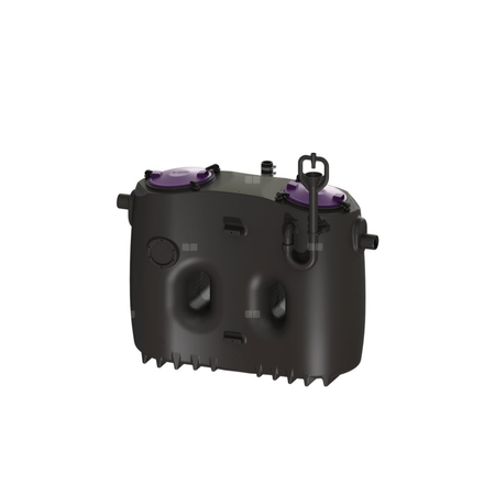 Separatory tłuszczu EasyClean free Basic Direct NS 4 Lewy, z urządzeniem do napełniania