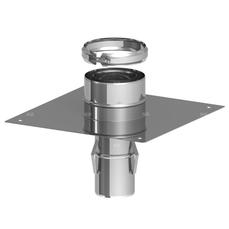 Osłona wylotu przewodu kominowego JEREMIAS TWG1276D 130/200 mm